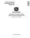 John Deere C650 Tow Behind Commodity Air Carts Diagnostic Manual (TM152619) 0