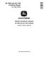 John Deere X9 1000 and X9 1100 (SN: 815001-835000) Combines Repair Manual (TM154519) 0