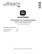 John Deere 653E Tracked Feller Bunchers Operation and Test Manual (TM1578) 0
