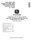 John Deere 540G, 640G, 740G Skidders, 548G, 648G and 748G Grapple Skidders Operation and Test Manual (TM1599) 0