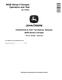 John Deere Series II 862B (SN. from 818323) Scrapers Operation and Test Manual (TM1724) 0