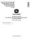 John Deere 447, 457, 467, 467 Silage Special, 547, 557 and 567 Round Balers (SN. up to 300000) Technical Manual (TM1874) 0