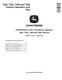 John Deere 7220, 7320, 7420 and 7520 Tractors Operation and Test Manual (TM2047) 0