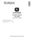 John Deere 3554 Excavator Loggers Technical Manual Supplement (TM2106) 0