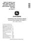 John Deere 540G-III, 640G-III Skidders, 548G-III, 648G-III, 748G-III, TimberJack 360D, 460D and 560D Grapple Skidders Operation and Test Manual (TM2110) 0