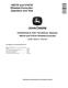 John Deere 180CW and 210CW Wheeled Excavators Operation and Test Manual (TM2286) 0