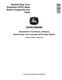 John Deere Starfire Real Time Kinematic (RTK) Base Station Diagnostic Manual (TM2820) 0