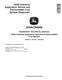 John Deere 5430i Chemical Application Vehicles and Demountable Crop Sprayer Diagnostic Manual (TM402319) 0