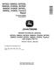 John Deere 5075GF/GL/GN/GV, 5090GF/GL/GN/GV, 5100GL, 5105GF/GN Tractors (Europe, from MY17) Repair Manual (TM410019) 0