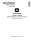 John Deere StalkBuster 460 plus Rorary Harvesting Units (European Edition) Technical Manual (TM414119) 0