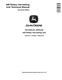 John Deere 445 Rotary Harvesting Units (European Edition) Technical Manual (TM414219) 0