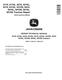John Deere 6110(L), 6210(L), 6310(L,S), 6410(L,S), 6510L and 6510S Tractors (North American Edition) Repair Manual (TM4574) 0