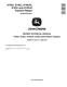 John Deere 6105J, 6140J, 6140JH, 6155J and 6155JH Tractors (MY15-17) Repair Manual (TM609319) 0