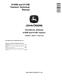 John Deere 6100B and 6110B Tractors Technical Manual (TM700819) 0