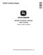 John Deere W230 Combines Repair Manual (TM706119) 0