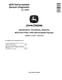 John Deere 4630 (PIN: 1NW_ _ _ _190000-) Self-Propelled Sprayers Diagnostic Manual (TM803019) 0