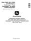 John Deere DB40, DB50, DB74 and DB90 ExactEmerge, MaxEmerge 5(E) Planters (South America) Diagnostic Manual (TM809119) 0