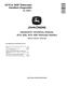 John Deere 3215, 3220, 3415 and 3420 Telescopic Handlers (SN. from 206801) Diagnostic Manual (TM8108) 0