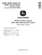 John Deere 5045E, 5055E, 5065E and 5075E FT4 Tractors (North America, MY14-17, SN. up to 748240) Repair Manual (TM901519) 0