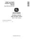 John Deere 5036C and 5042C Tractors (Export Edition) Technical Manual (TM901719) 0