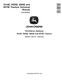 John Deere 5055E, 5065E, 5075E and 5310E Tractors (from MY2016) Technical Manual (TM901819) 0