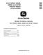 John Deere 5055E, 5060E, 5065E, 5075E and 5310 Tractors (India, Asia) Repair Manual (TM901919) 0