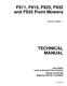 John Deere F911, F915, F925, F932 and F935 Front Mowers Technical Manual (TM1487) 0
