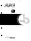 John Deere 1350, 1550, 1750, 1850, 1850N, 1950 and 1950N Tractors Repair Manual (TM4437) 0