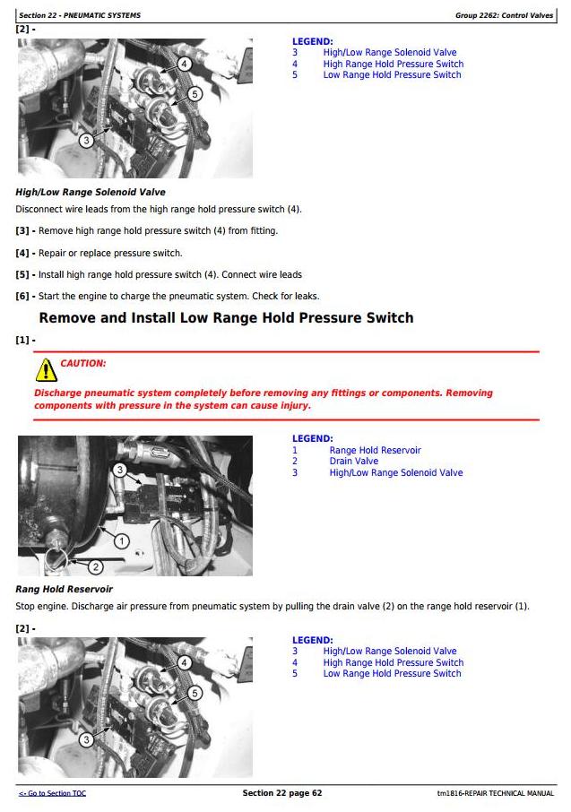 TM1816 - John Deere BELL B35C and B40C Articulated Dump Truck Service Repair Technical Manual - 2