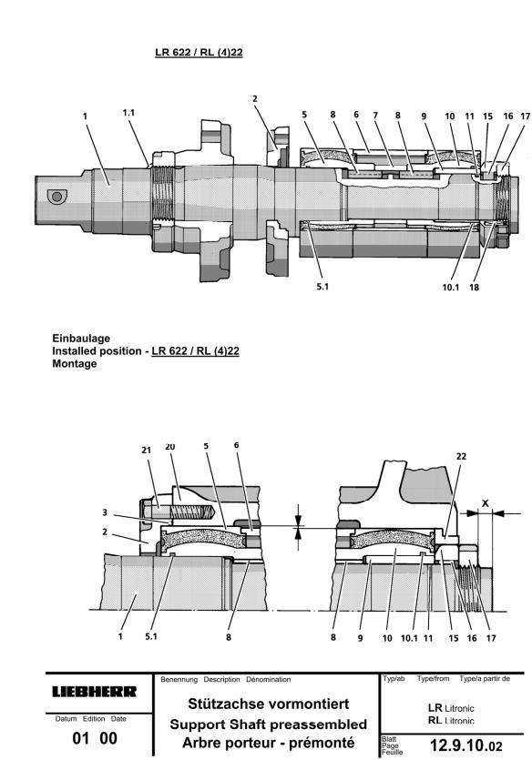 TM1945 - John Deere 655C, 755C; Liebherr 622, 632 Crawler Loaders Service Repair Technical Manual - 3