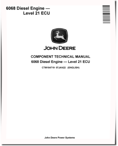 Powertech 6068 iT4/S3B Diesel Engines Level 21 ECU Technical Manual (CTM104719)