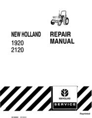Ford , New Holland 1920, 2120 Tractors Service Repair Manual with supplements