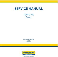 New Holland TD95D HC Tractor Service Manual