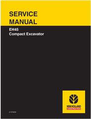 New Holland EH45 Compact Excavator Service Manual