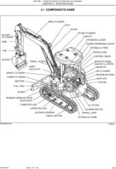 New Holland EH27.B Excavator Service Manual