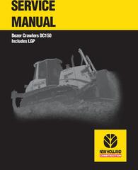 New Holland DC150, DC150LGP Crawler Dozer Service Manual