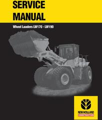 New Holland LW170, LW190 Wheel Loader Service Manual