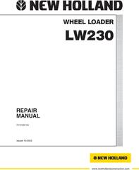 New Holland LW230 Wheel Loader Service Manual