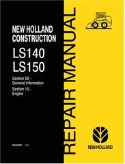 New Holland LS140, LS150 Skid Steer Loader Service Manual