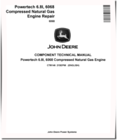 Powertech 6068CNG Compressed Natural Gas Engines Repair Manual (CTM146)