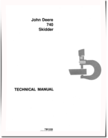John Deere 740 Skidders Technical Manual (TM1059)
