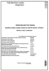 TM10874 - John Deere 710J Backhoe Loader (S.N.159770-) Diagnostic, Operation and Test Service Manual