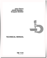 John Deere 640 Skidders and 640 Grapple Skidders Technical Manual (TM1124)