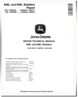 John Deere 848L and 948L (SN. F666893—690813) Grapple Skidders Repair Manual (TM13138X19)