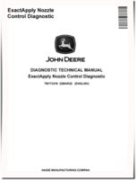 John Deere ExactApply Nozzle Control Systems Diagnostic Manual (TM173319)