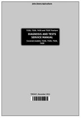 TM2047 - John Deere 7220, 7320, 7420, 7520 2WD or MFWD Tractors Diagnosis and Tests Service Manual