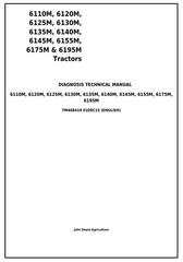 TM408419 - John Deere 6110M, 6120M, 6125M, 6130M, 6135M, 6140M, 6145M, 6155M, 6175M, 6195M Diagnostic&Tests manual