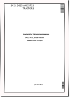 John Deere 5415, 5615 and 5715 Tractors Diagnostic Manual (TM606819)