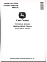 John Deere 3045B and 3050B Tractors Technical Manual (TM703219)