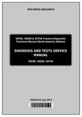 TM901019 - John Deere Tractors 5055E, 5065E, 5075E (North America) Diagnostic and Tests Service Manual